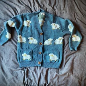 Aelfric Eden Sheep Sweater size Large